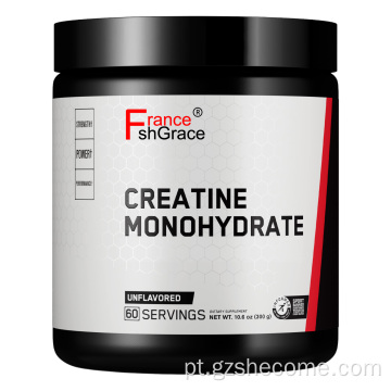 Pó de monohidrato suporta crescimento muscular Creatina em pó